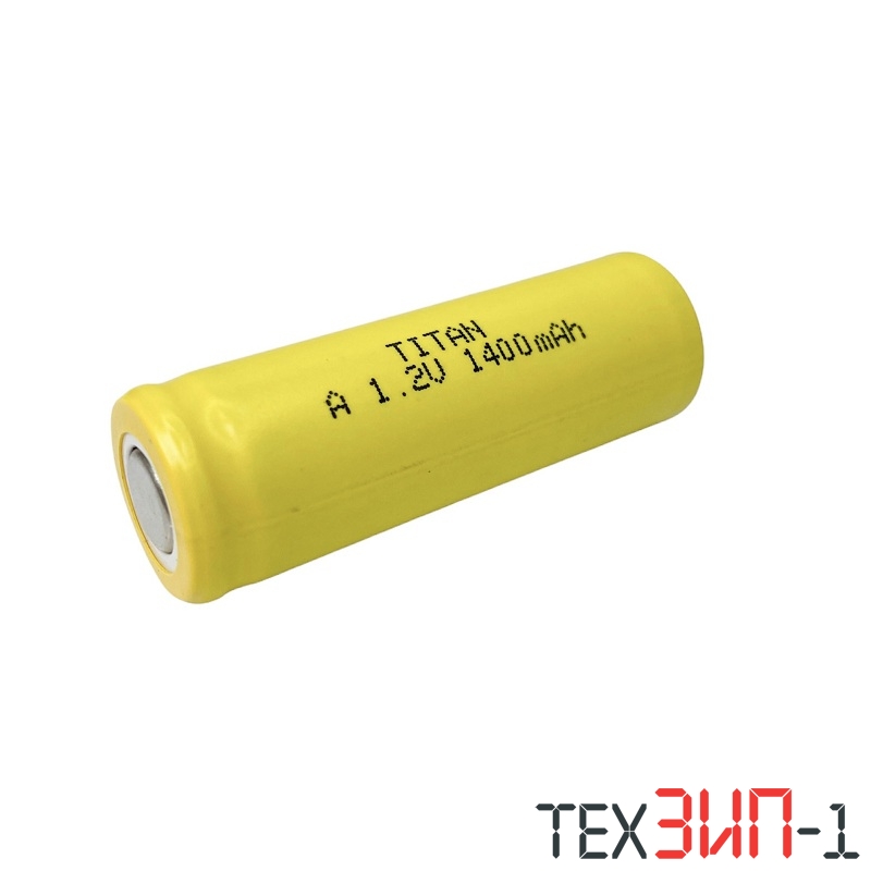 A1400 (1.2V,1400mAh) 49.0x16.8mm Ni-CD Аккумулятор