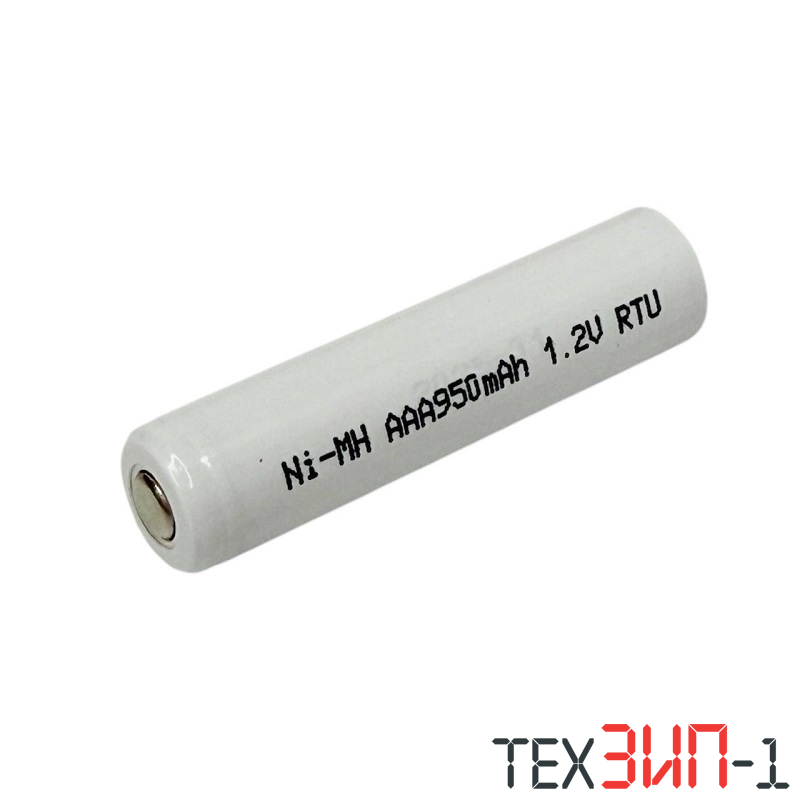 AAA950 (1.2V,950mAh) 44.0x10.1mm NI-MH промышл. Аккумулятор