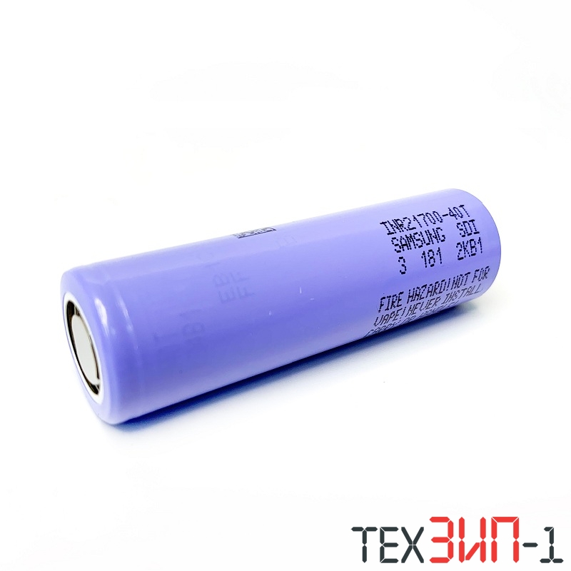 INR21700-40T (3.7V,4000mAh 30A) SAMSUNG Аккумулятор