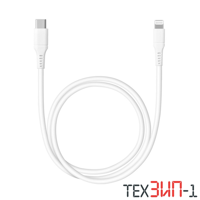 шнур TypeC - Lightning 1m силовой