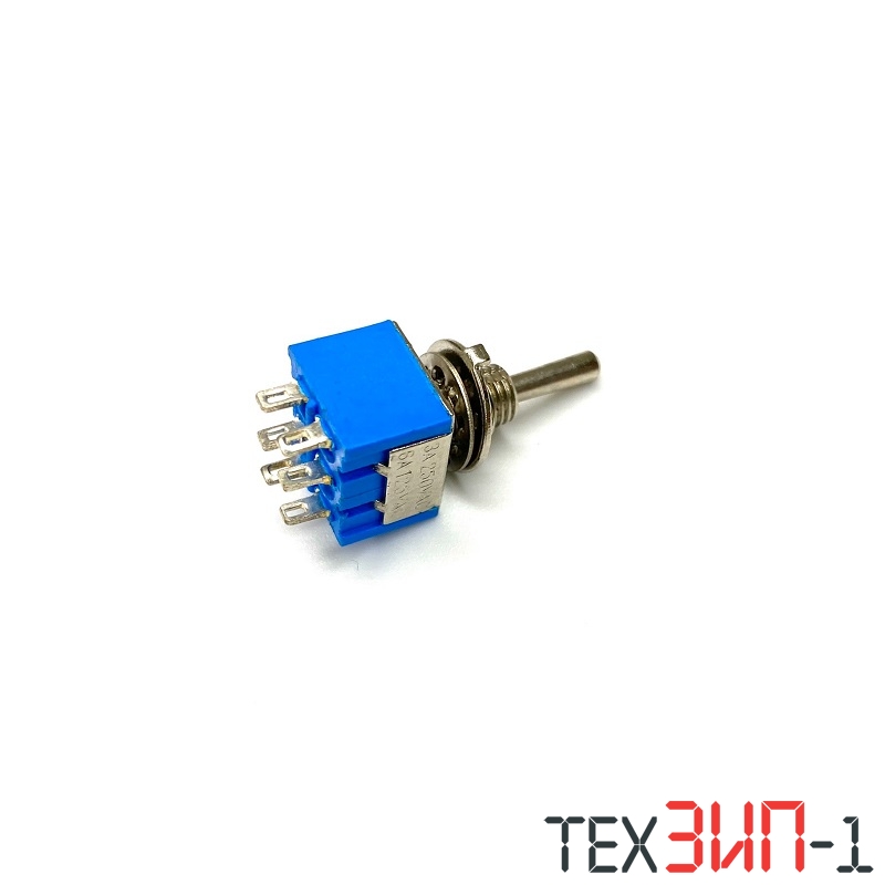 Тумблер MTS203 с возвратом (13X12)