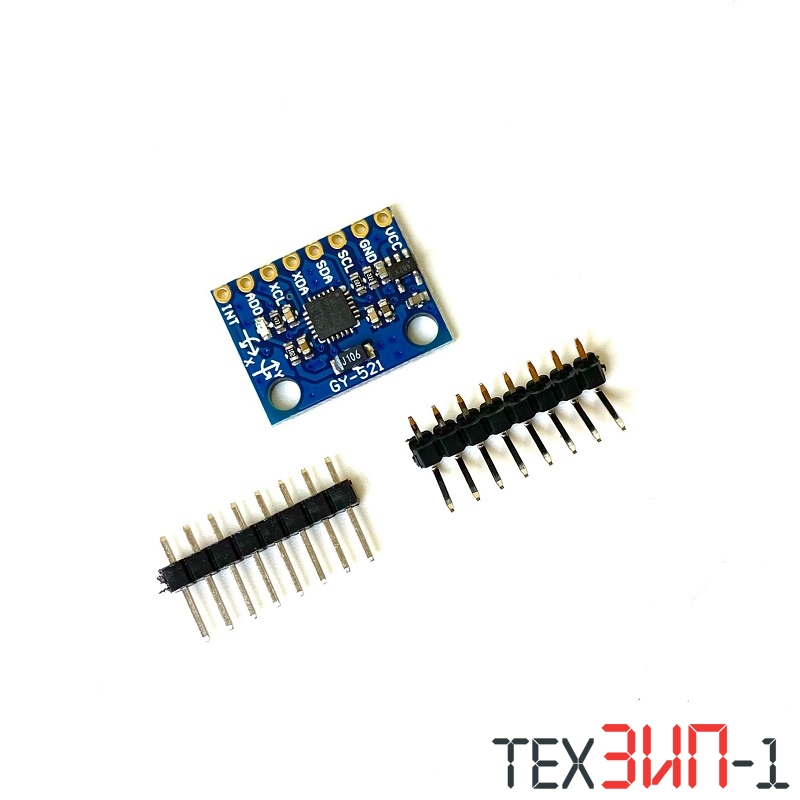 Гироскоп 3х осевой+ акселерометр GY-521 - MPU-6050