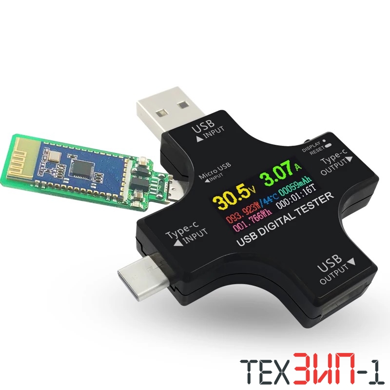 Тестер заряда USB 3.0 жк-индикация и Bluetooth