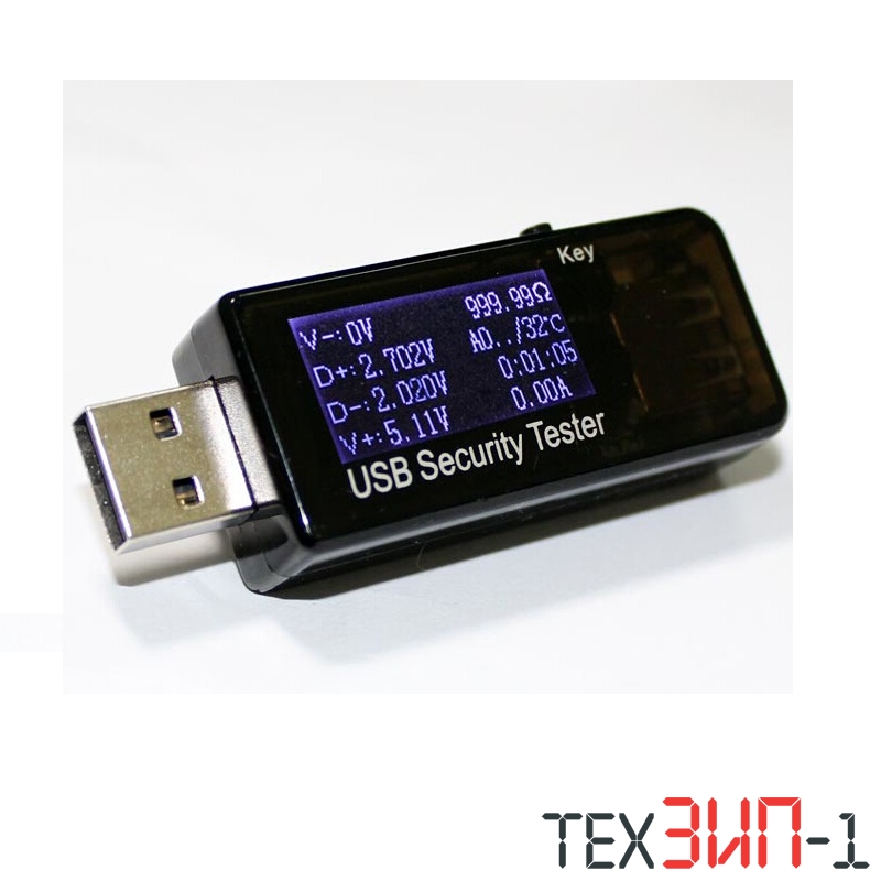 Тестер заряда USB жк- индикация