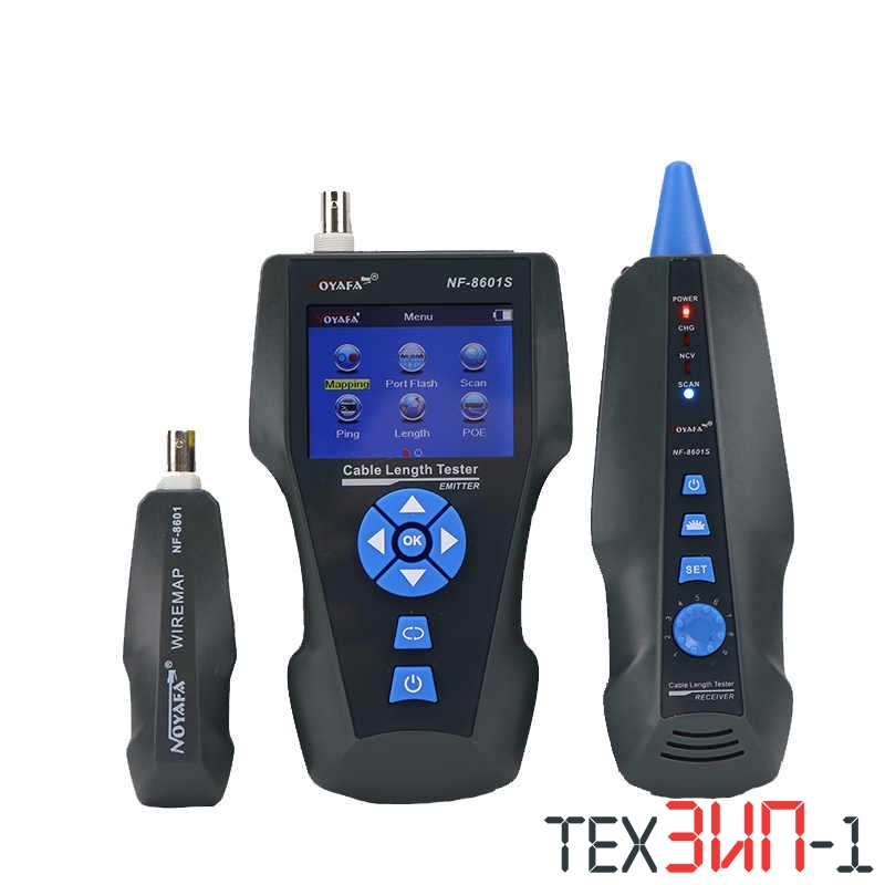 Трассоискатель, измеритель длины кабеля NF8601S