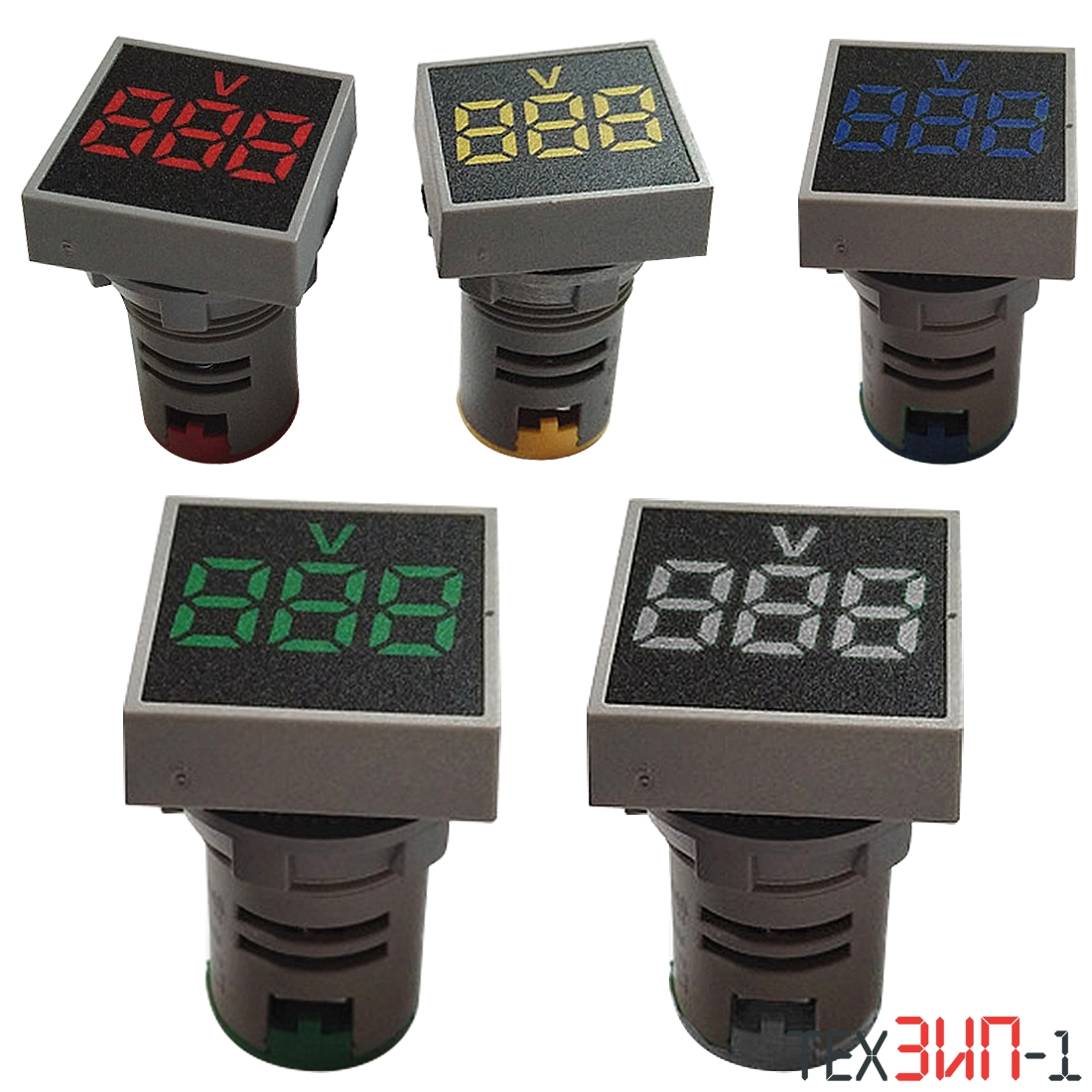 Вольтметр квадратный щитовой 20-500v